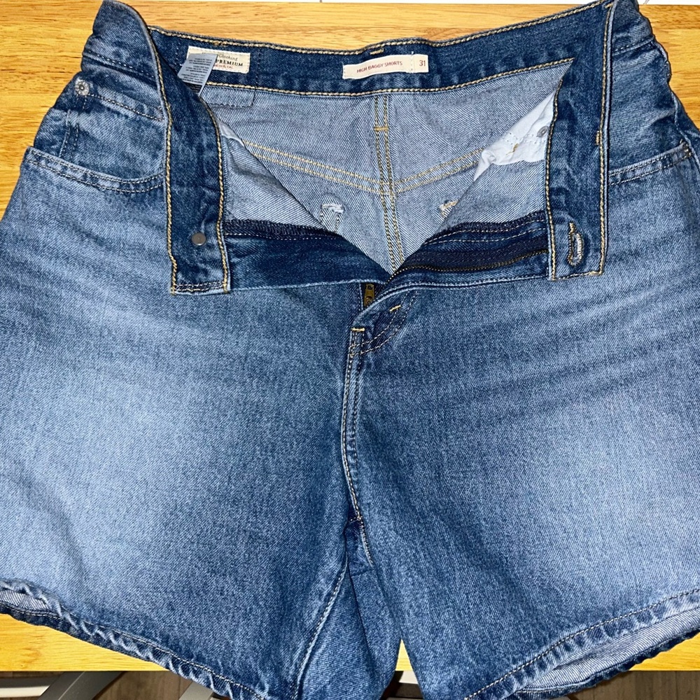 Levi's Blue Jean Shorts for Women